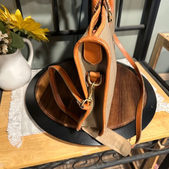 Dooney & Bourke Tan and Brown Laptop Bag - Picture 6 of 15